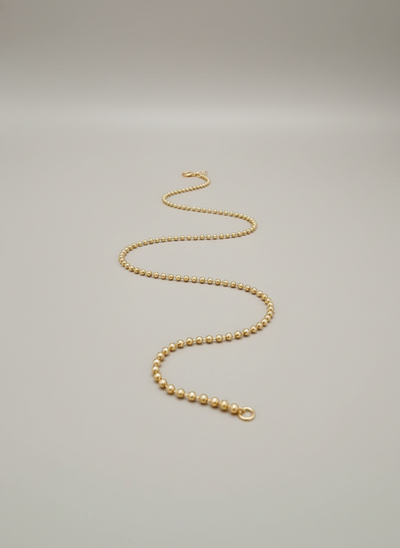 9ct Gold Bead Chain Necklace