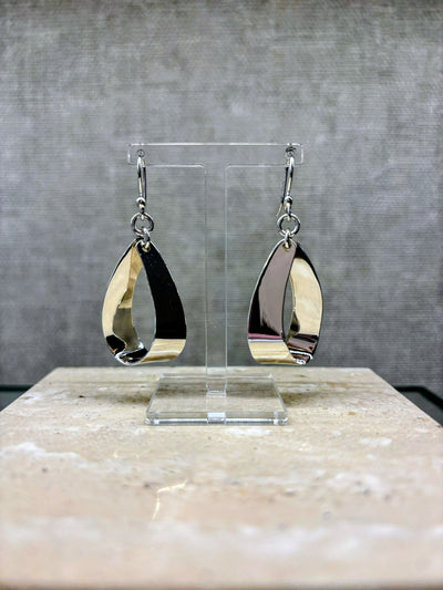 Sterling Silver  Loop Drop Earrings