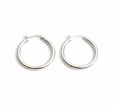 Sterling Silver Hoop Earrings