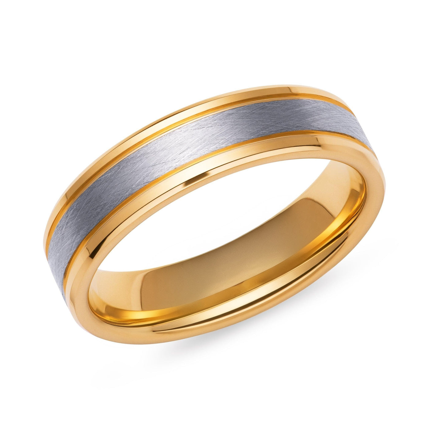 Tungsten Ring Gold Plated