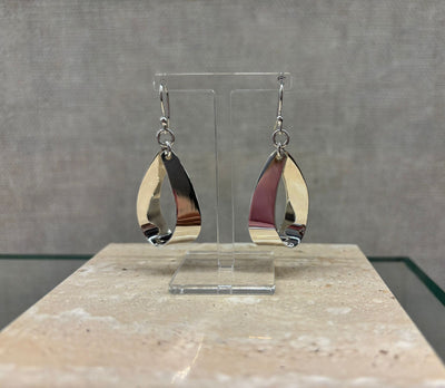 Sterling Silver  Loop Drop Earrings