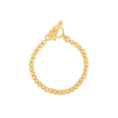 Gold Vermeil Ball Beads Bracelet