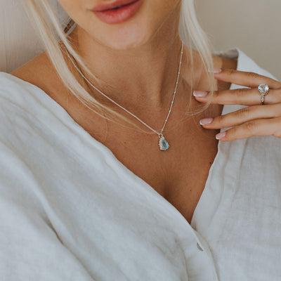 Dainty London Silver Aurelia Necklace