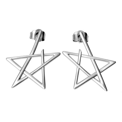 Lucy Q Sterling Silver Sol Star Stud Earrings