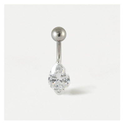 Kingsley Ryan Gemset Teardrop Navel Bar