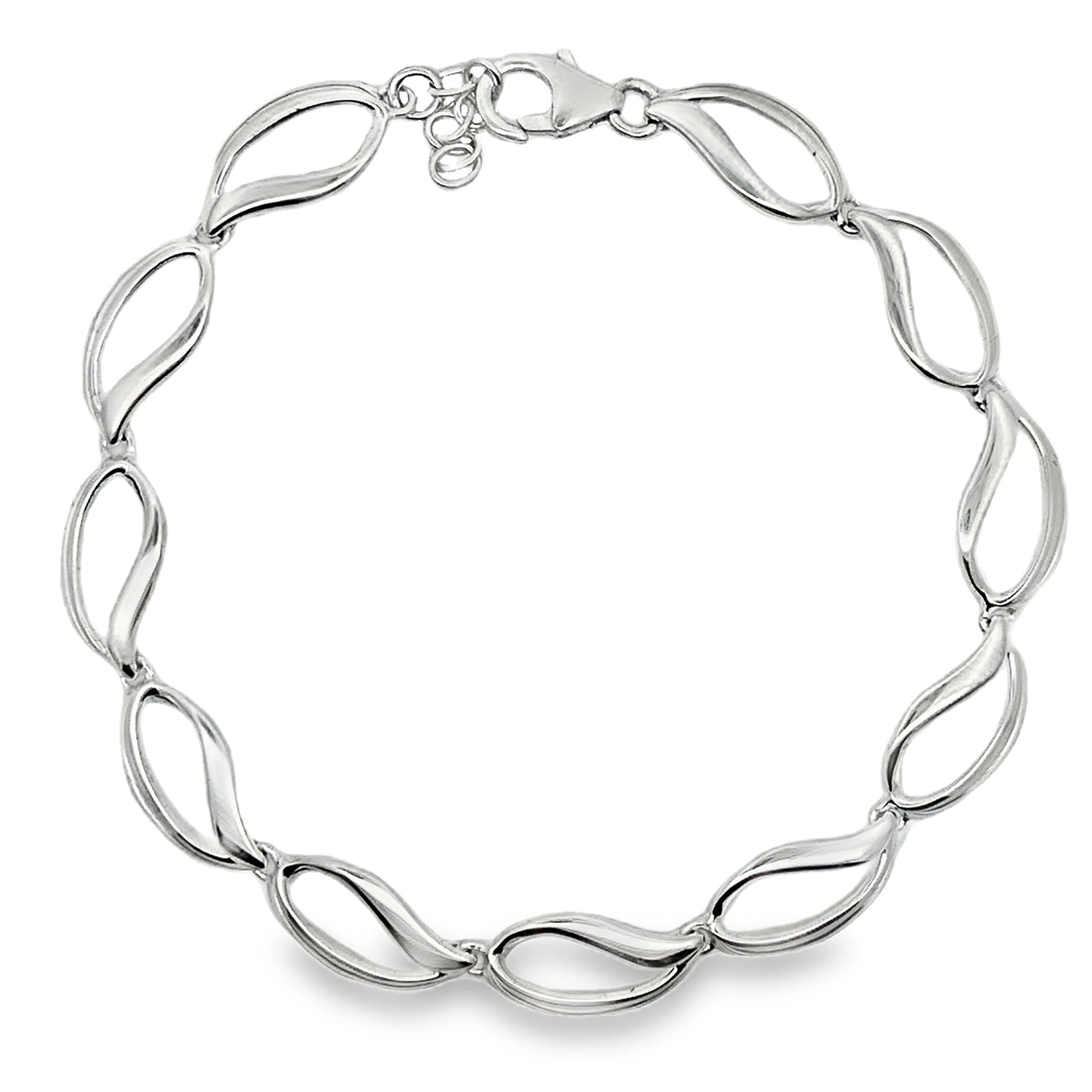 Sterling Silver Teardrop Bracelet