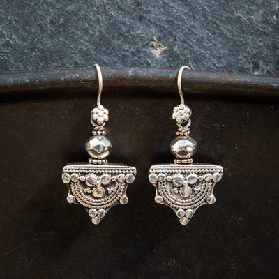 Sterling Silver Telsum Drop Earrings