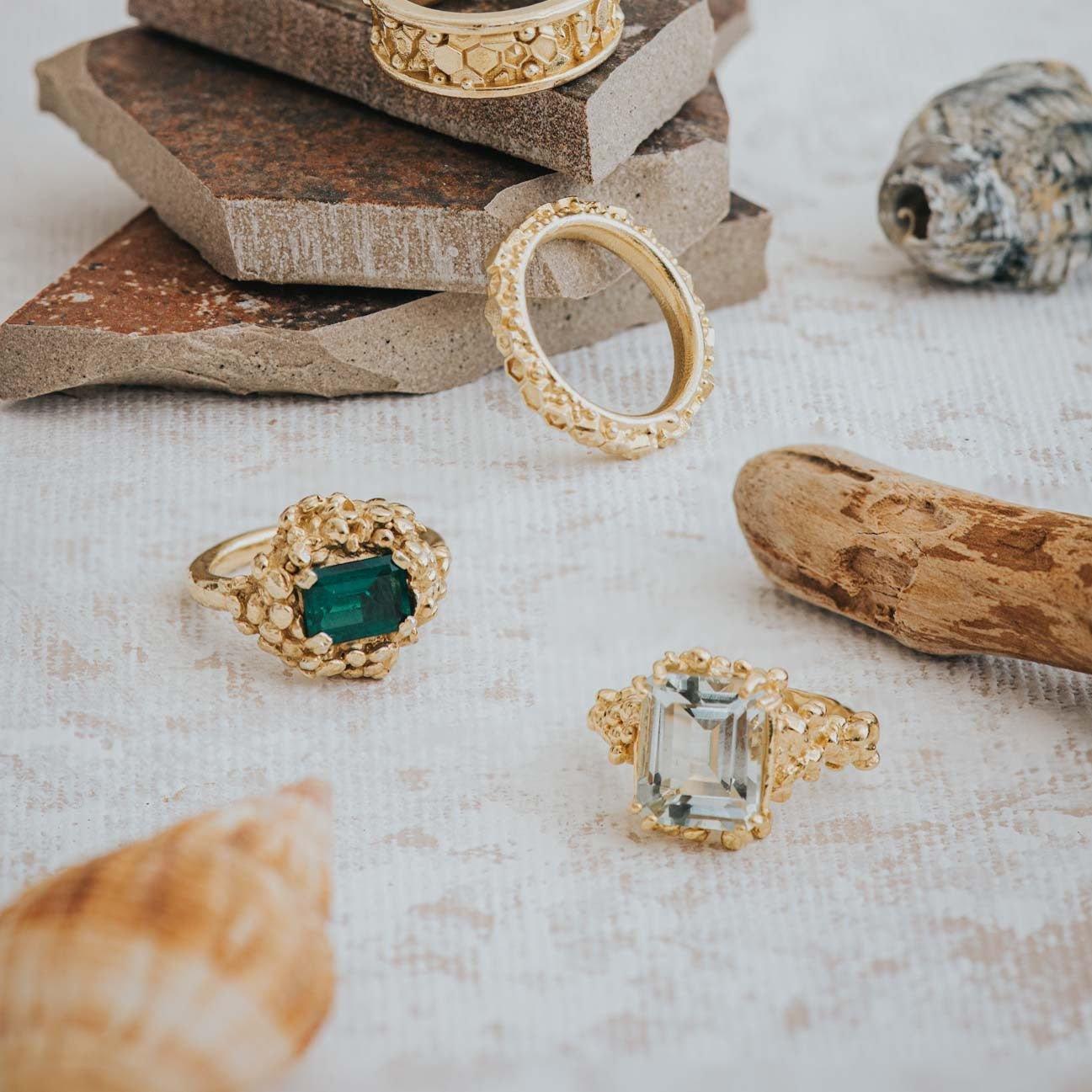 Dainty London Flora Ring - Rococo Jewellery