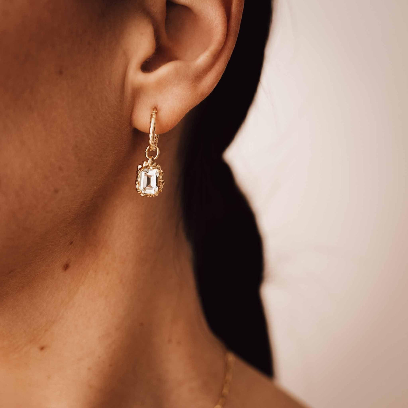 Dainty London Giselle Hoop Earrings - Rococo Jewellery