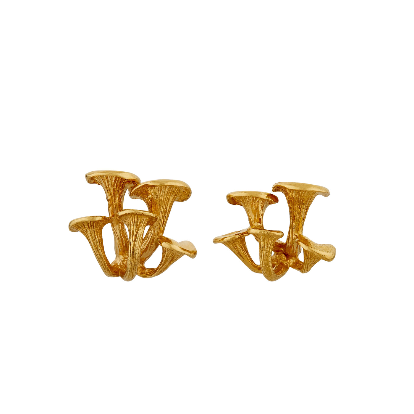 Alex Monroe Clustered Mushroom Earrings