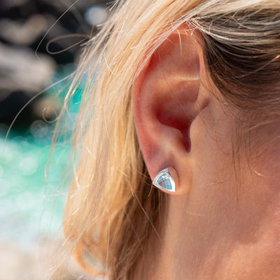 Water Elements Stud Earrings - Rococo Jewellery