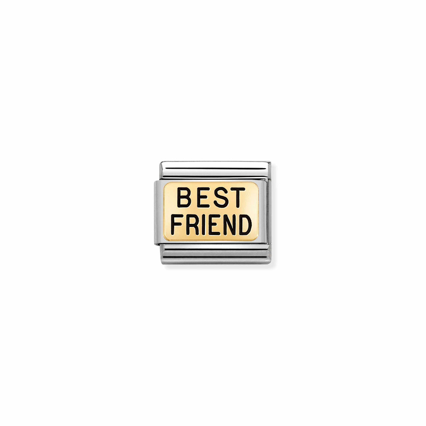 Nomination 18ct Gold Best Friend Link - Rococo Jewellery