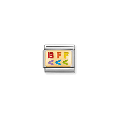 Nomination Classic Rainbow BFF Links - Rococo Jewellery