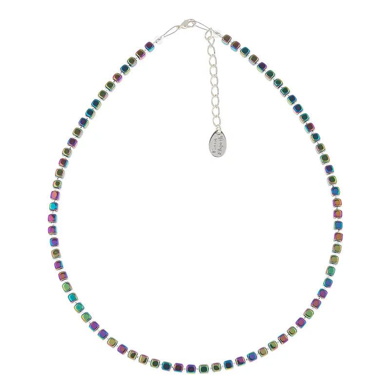 Carrie Elspeth Spectrum Cubes - Full Necklace - Rococo Jewellery