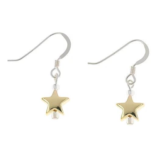 Carrie Elspeth Light Gold Seren Earrings - Rococo Jewellery