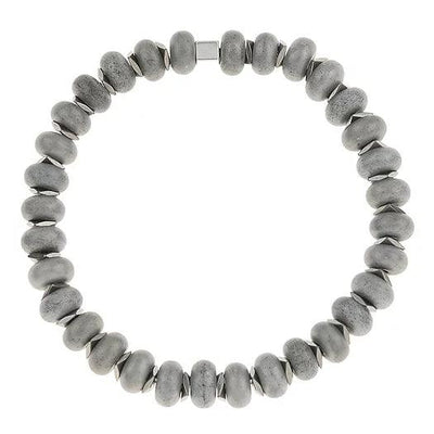 Carrie Elspeth Silver Nuggets Bracelet - Rococo Jewellery