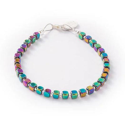 Carrie Elspeth Spectrum Cubes Bracelet - Rococo Jewellery