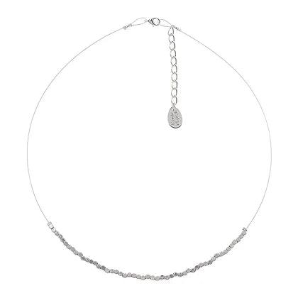 Carrie Elspeth Silver Spellbound Links Necklace - Rococo Jewellery