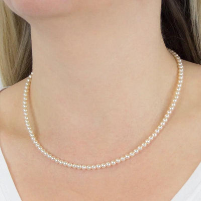 Carrie Elspeth Ivory Pearl Necklace - Rococo Jewellery