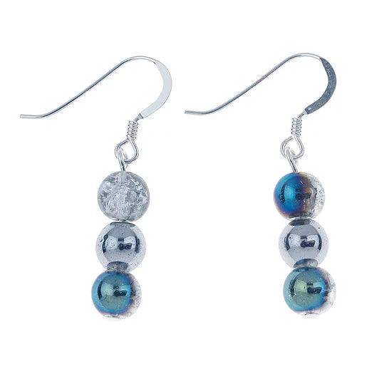 Carrie Elspeth Glitterballs Drop Earrings - Rococo Jewellery