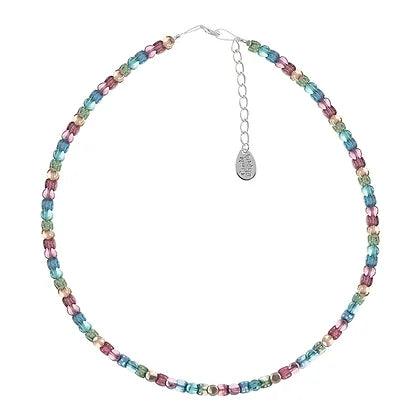 Carrie Elspeth Shimmer Drums Full Necklace - Rococo Jewellery