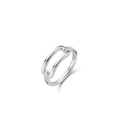 Ti Sento Oval Ring - 18ct Gold Vermeil Sterling Silver - Rococo Jewellery