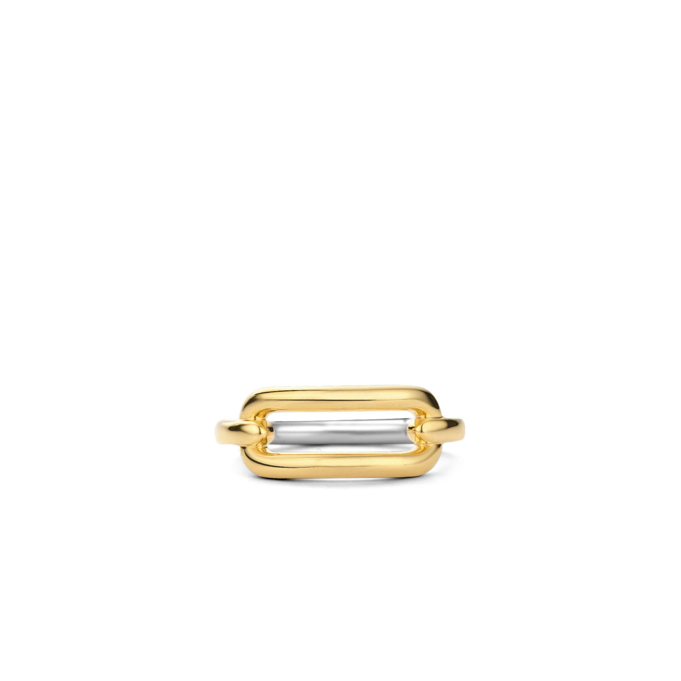 Ti Sento Oval Ring - 18ct Gold Vermeil Sterling Silver - Rococo Jewellery