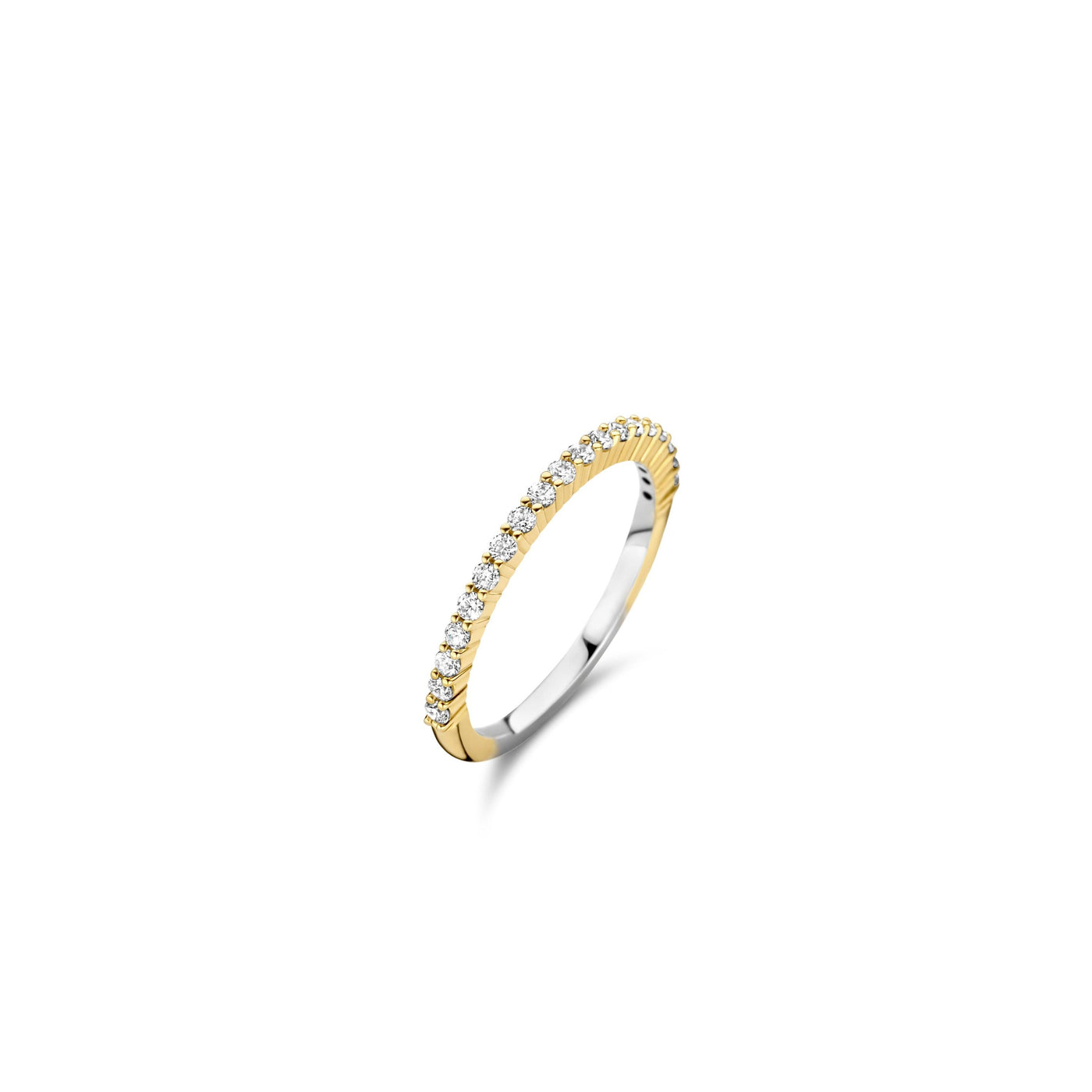 Ti Sento 18ct Gold Vermeil Eternity Ring - Rococo Jewellery