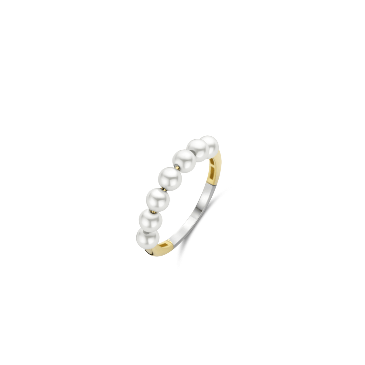 Ti Sento 18ct Vermeil Gold Pearl Ring - Rococo Jewellery