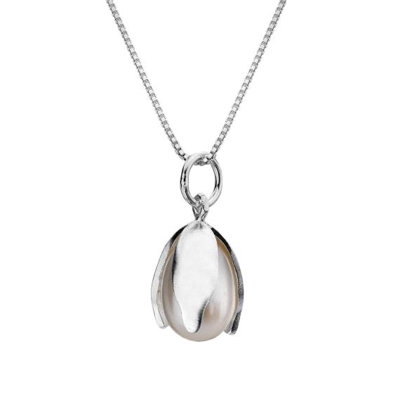 Sea Gems Snowdrop With Pearl Necklace - Rococo Jewellery