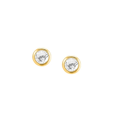 Nomination Bella Silver or Gold Crystal Earrings - Rococo Jewellery