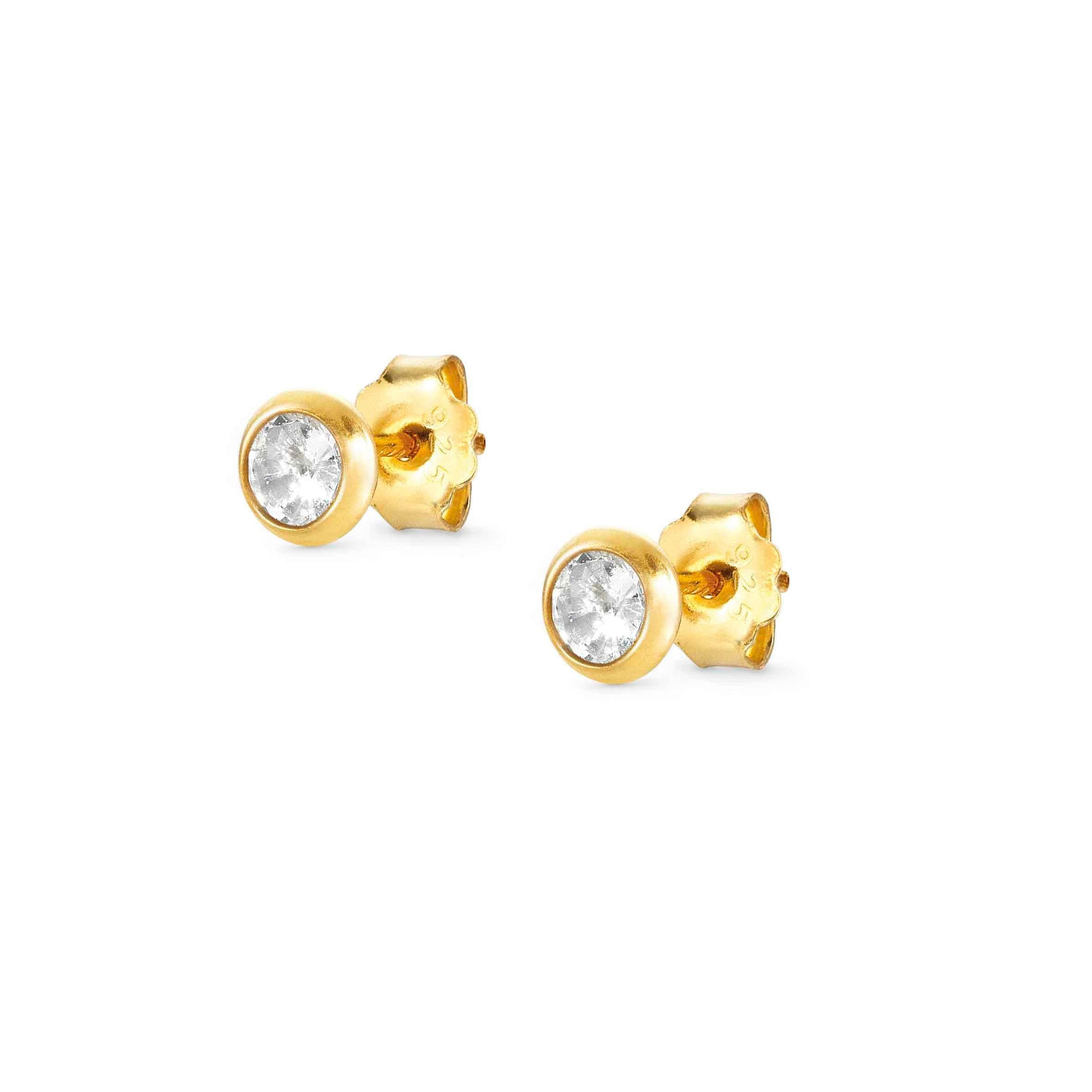 Nomination Bella Silver or Gold Crystal Earrings - Rococo Jewellery