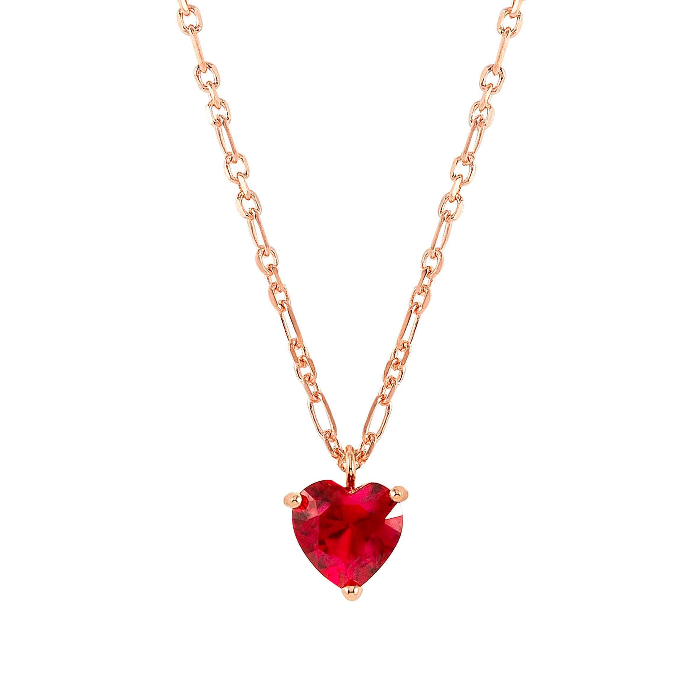 Nomination Sweetrock Red Love Heart Necklace - Rococo Jewellery