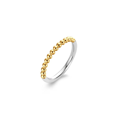 Ti Sento Bubbles Ring - 18ct Rose, Yellow Gold Vermeil & Sterling Silver - Rococo Jewellery