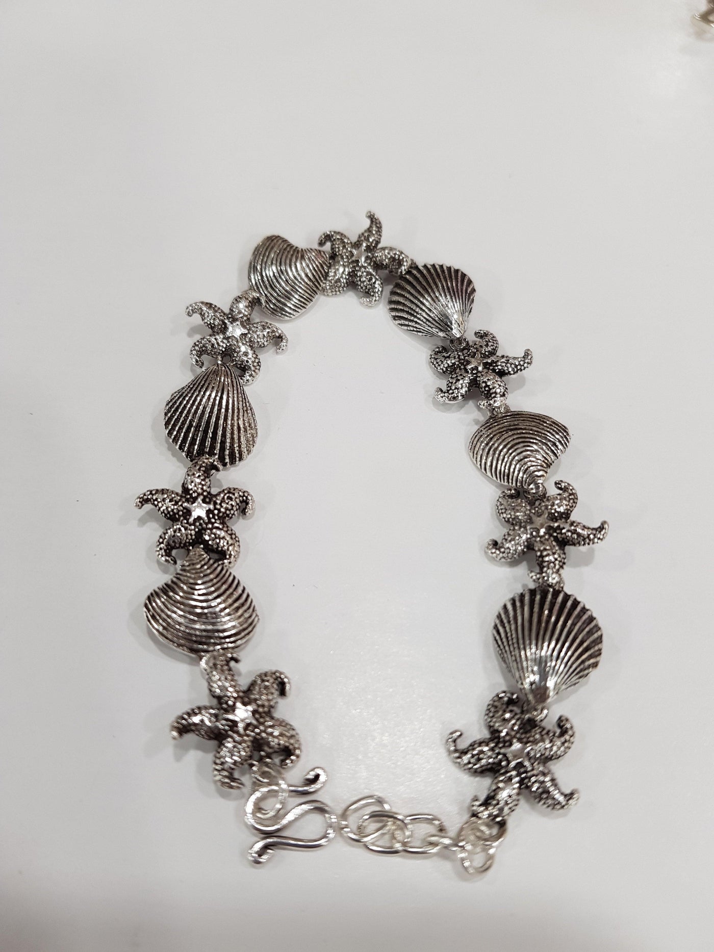 Seashell and Starfish Bracelet - Rococo Jewellery