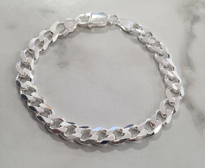19cm Metric Curb Bracelet - Rococo Jewellery