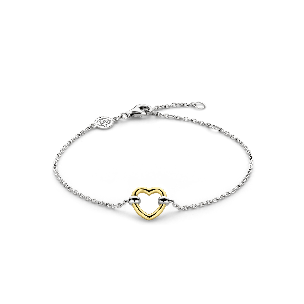 Ti Sento 18ct Gold Vermeil Heart Bracelet - Rococo Jewellery