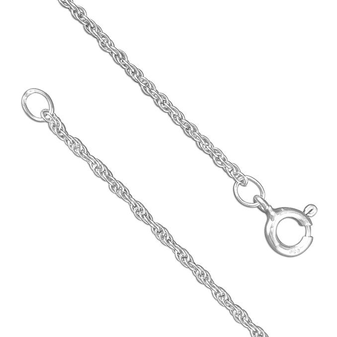 Light Prince of Wales Rope Chain - Rococo Jewellery