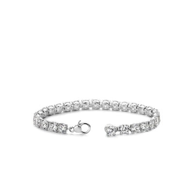 Ti Sento Cubic Zirconia Tennis Bracelet - Rococo Jewellery