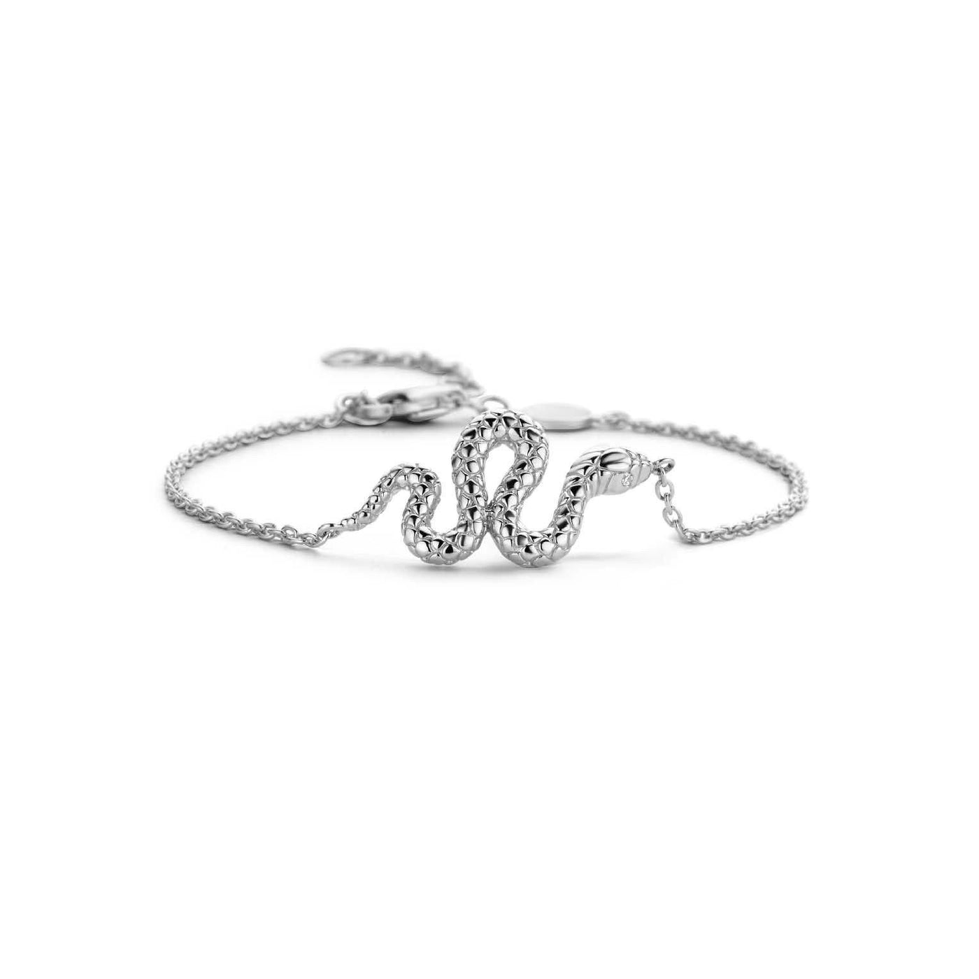 Ti Sento Sterling Silver Snake Bracelet - Rococo Jewellery