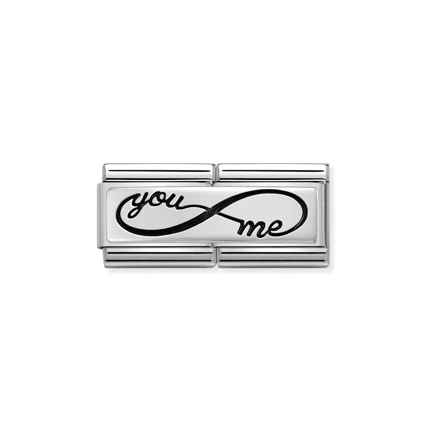 Nomination Classic Silver You & Me Infinity Double Charm - Rococo Jewellery