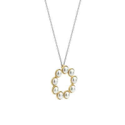 Ti Sento Pearl Pendant Necklace - Rococo Jewellery