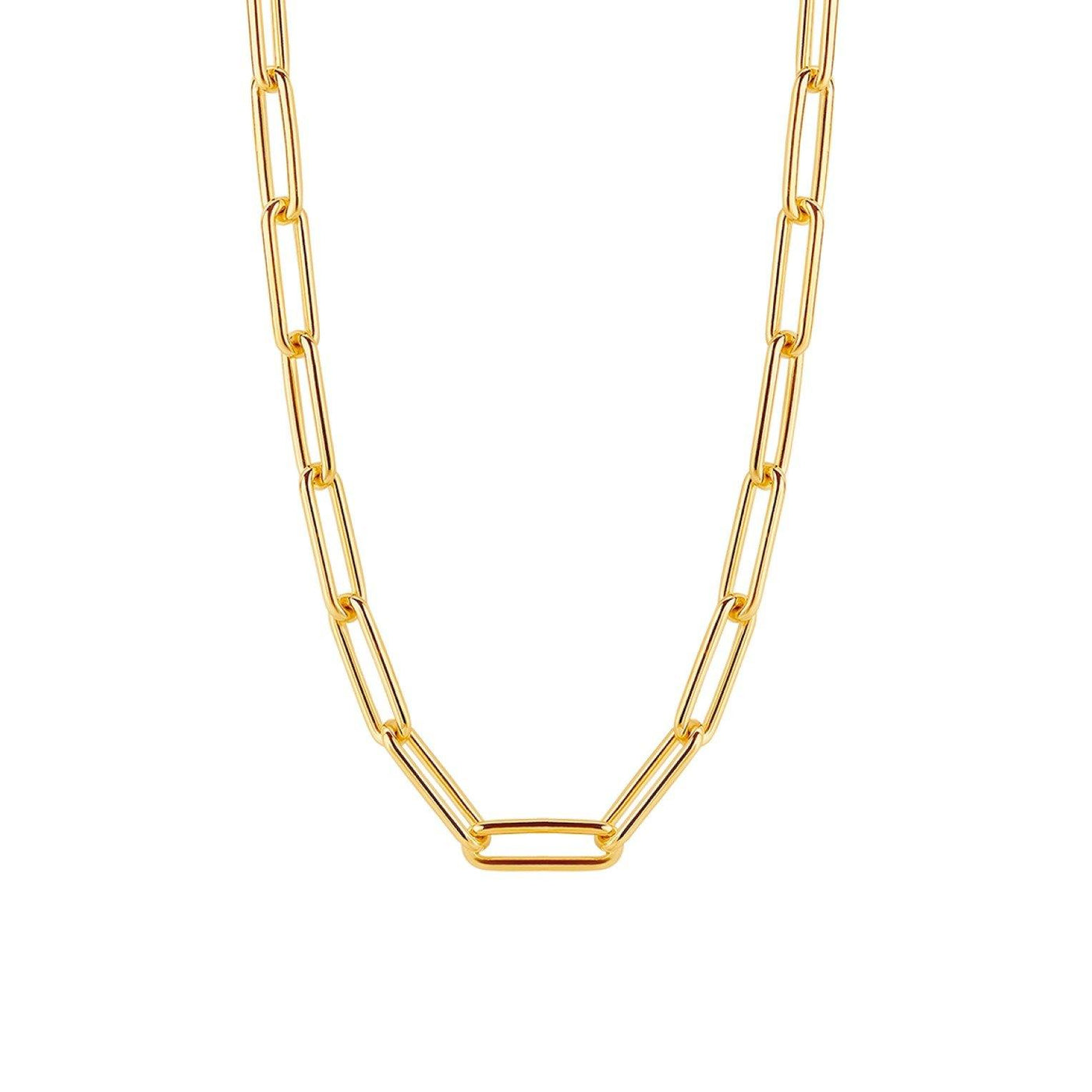 Ti Sento Mixed Gold and Silver Link Necklace - Rococo Jewellery