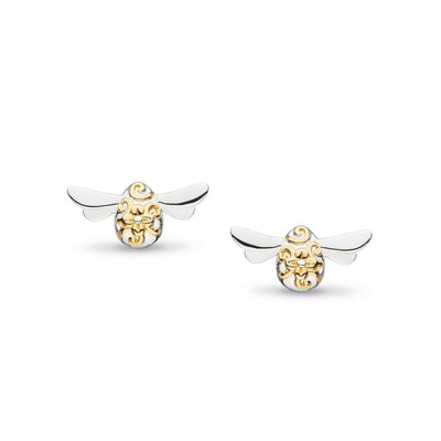 Kit Heath Blossom Flyte Honey Bee Stud Earrings - Rococo Jewellery