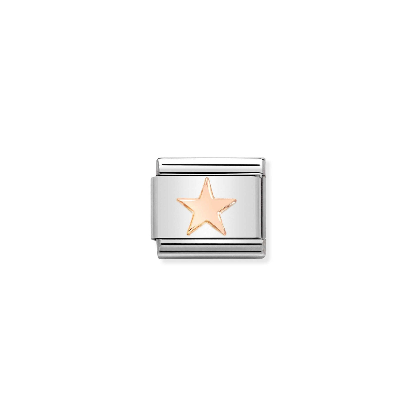 Nomination Classic 9ct Rose Gold Star Charm - Rococo Jewellery