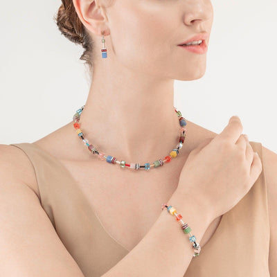 Coeur De Lion GeoCUBE® Iconic Precious Bracelet Multicolour Delight - Rococo Jewellery