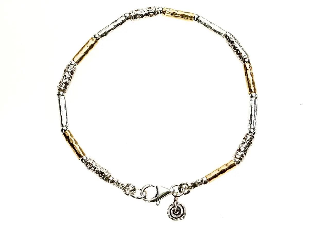 Yaron Morhaim Eiko Silver Gold Bracelet - Rococo Jewellery