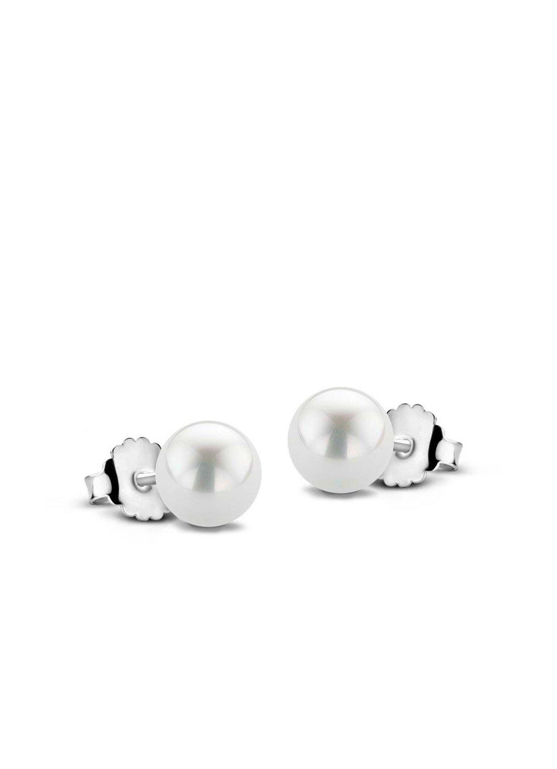 Ti Sento 8mm Pearl Stud Earrings - Rococo Jewellery