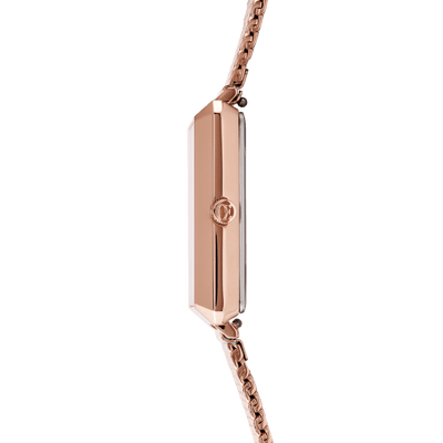 Coeur de Lion Iconic Square Sunrise Milanese Watch in Rose Gold - Rococo Jewellery