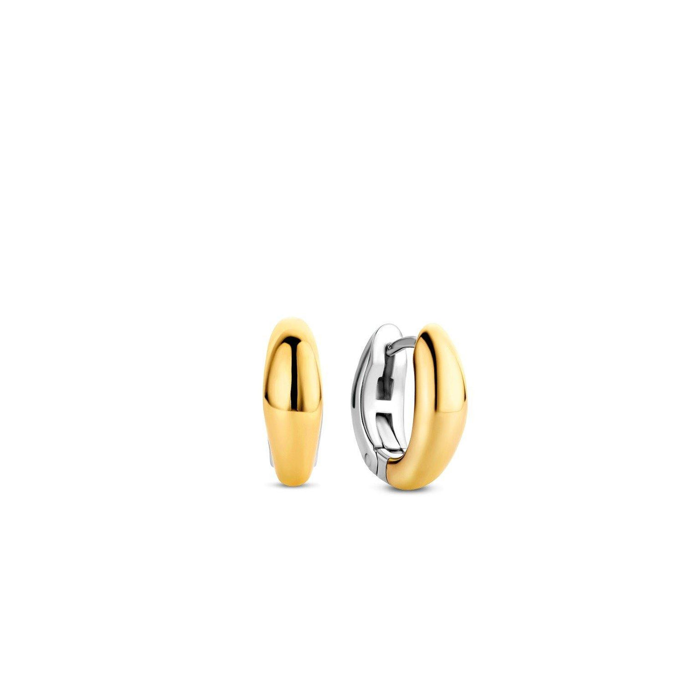 Ti Sento Oval Hoop Earrings - Rococo Jewellery